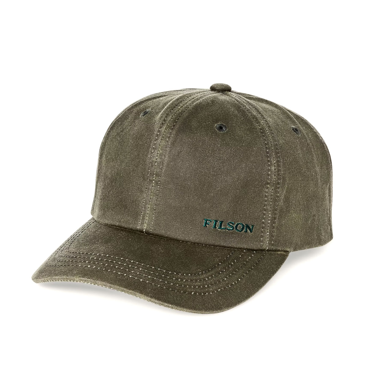 Filson Oil Tin Low-Profile Logger Cap Otter Green, to provide years of service