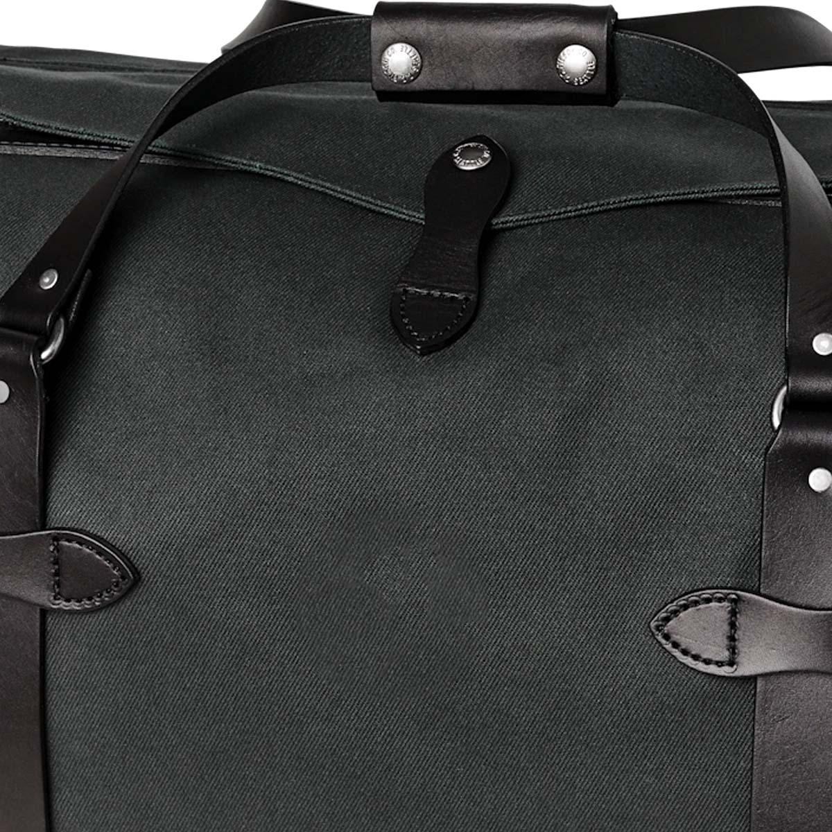 Filson Rugged Twill Duffle Bag Medium Faded Black, perfect for a weekend away or a small business-trip