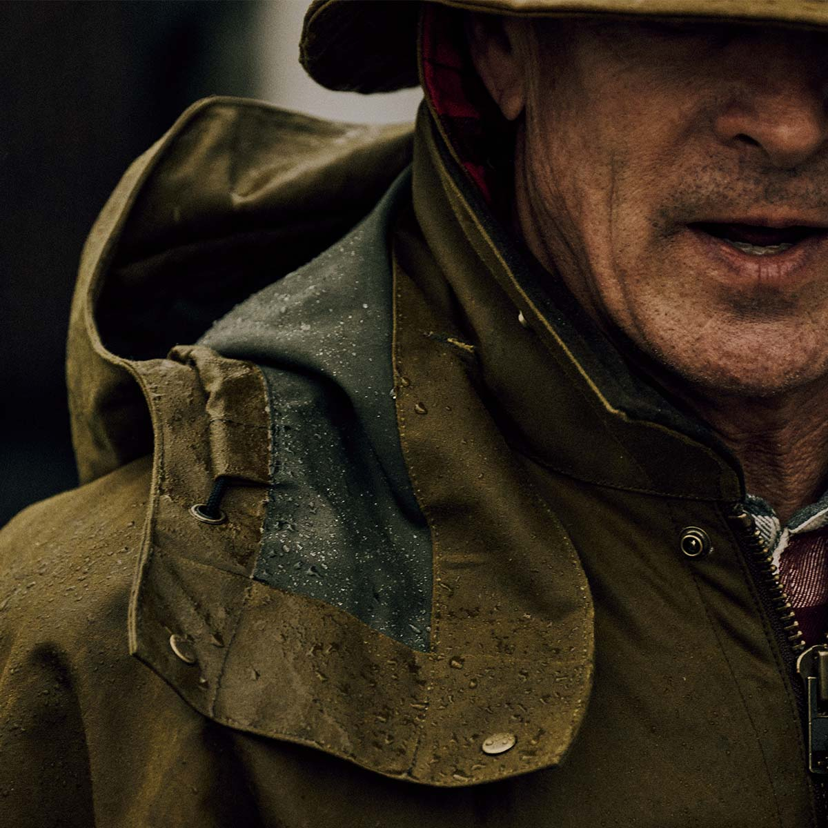 Filson Foul Weather Jacket Dark Tan, Might as well have the best