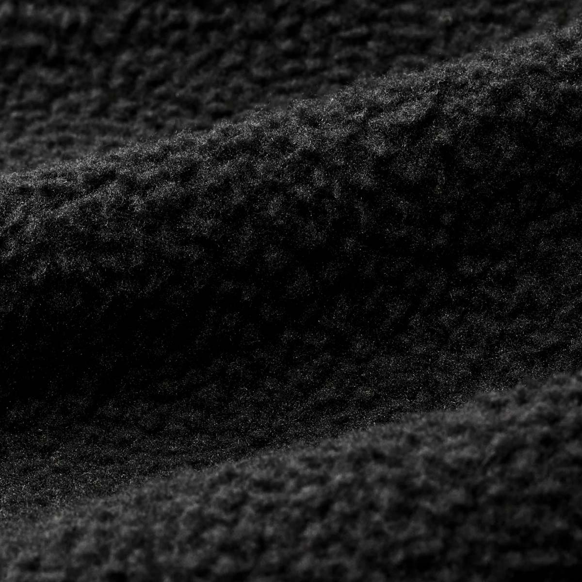 Filson Pile Fleece Pullover Black, Made with thick high-pile fleece