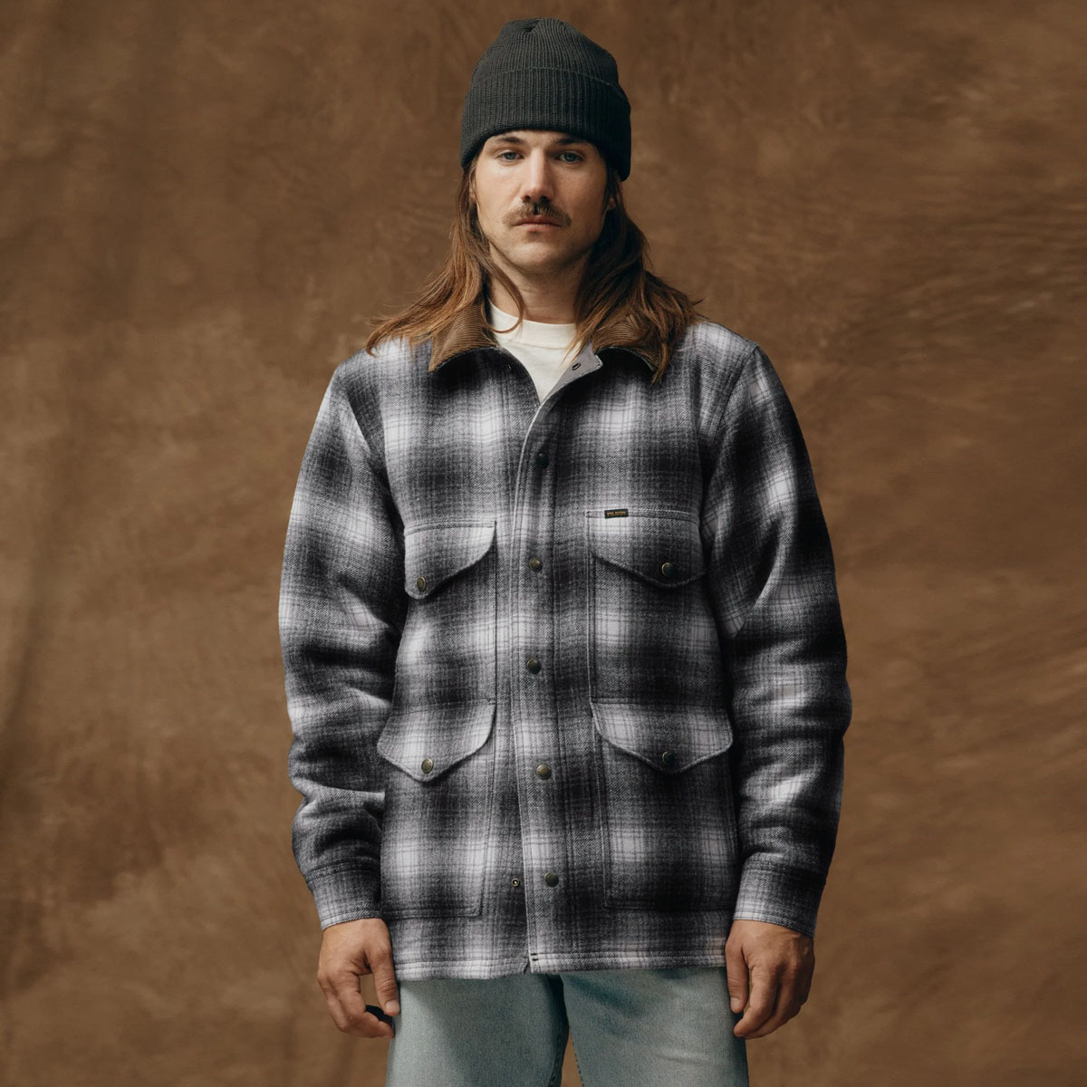 Filson Spokane Insulated Cruiser Jacket Charcoal Ombre, Lightweight, quick-dry insulation