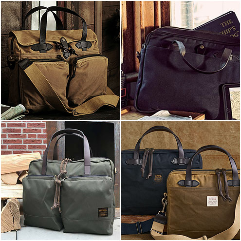 Filson bags and clothing