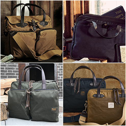 Filson bags and clothing