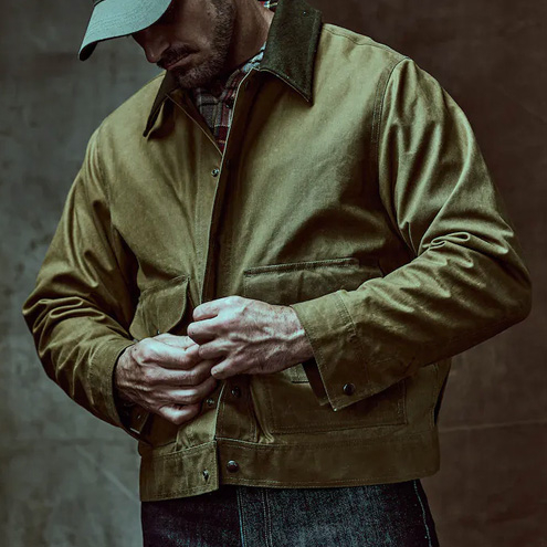 Filson Tin Cloth Work Jacket, Shop at BeauBags, the Filson specialist