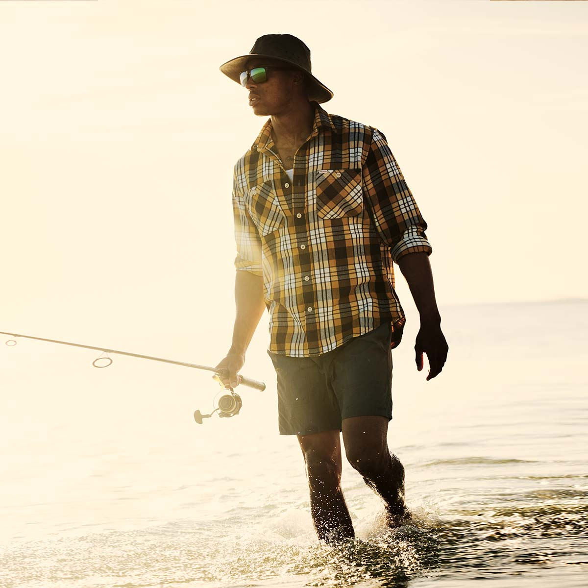Filson Oakville Canvas Shorts Slate Olive, lightweight & built for adventure