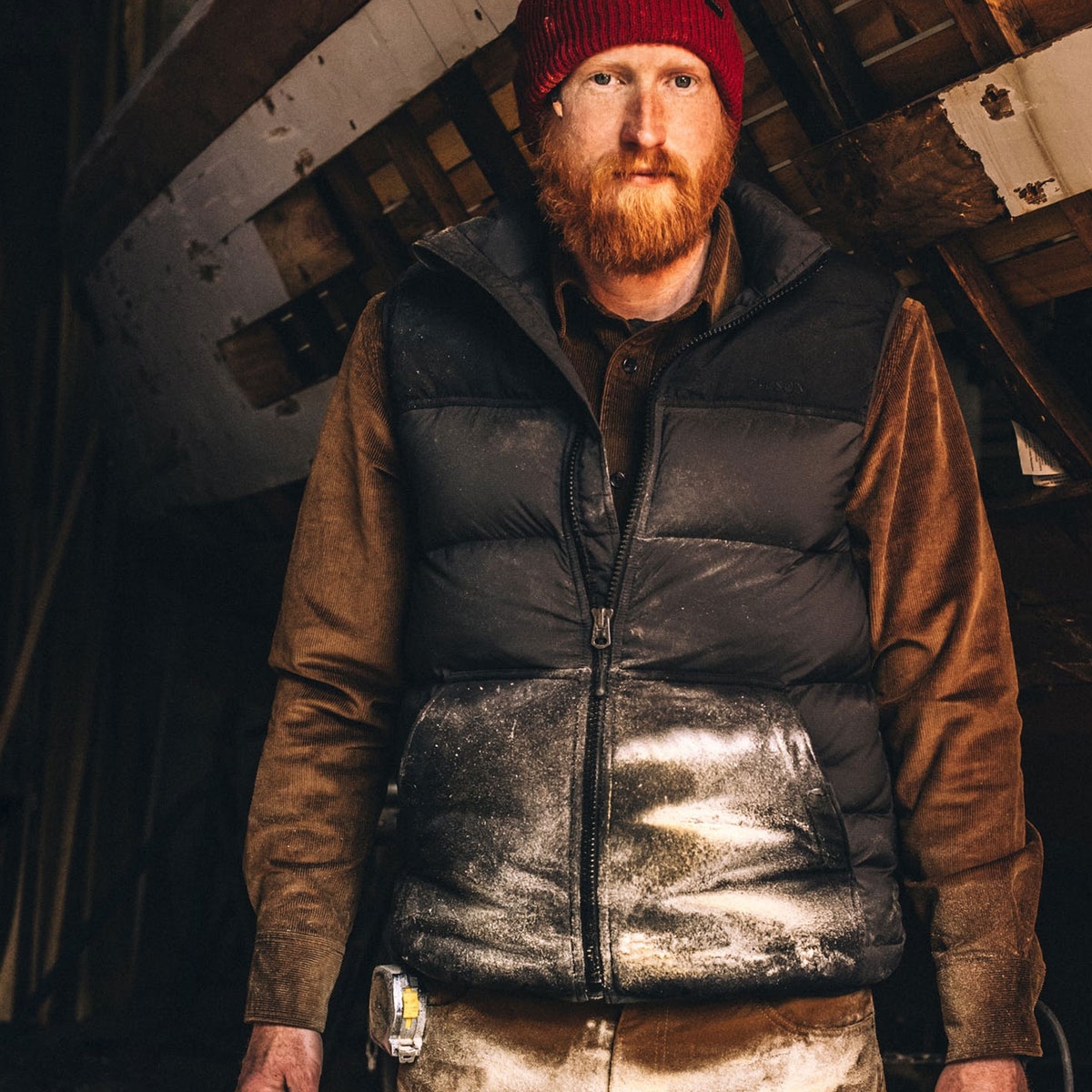 Filson Featherweight Down Vest, an exceptionally warm, light and packable goose-down vest