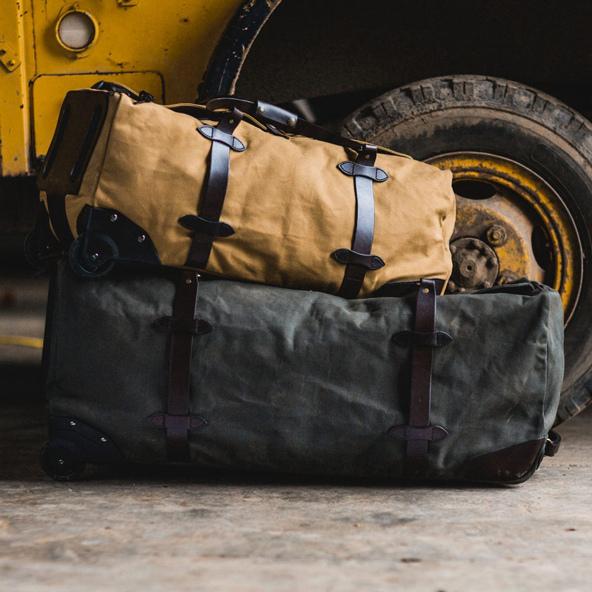 large rolling duffel bag