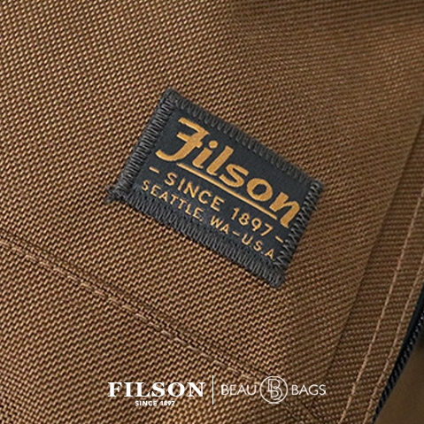 Filson Ballistic Nylon Dryden Briefcase Whiskey, versatile briefcase that holds up to heavy use