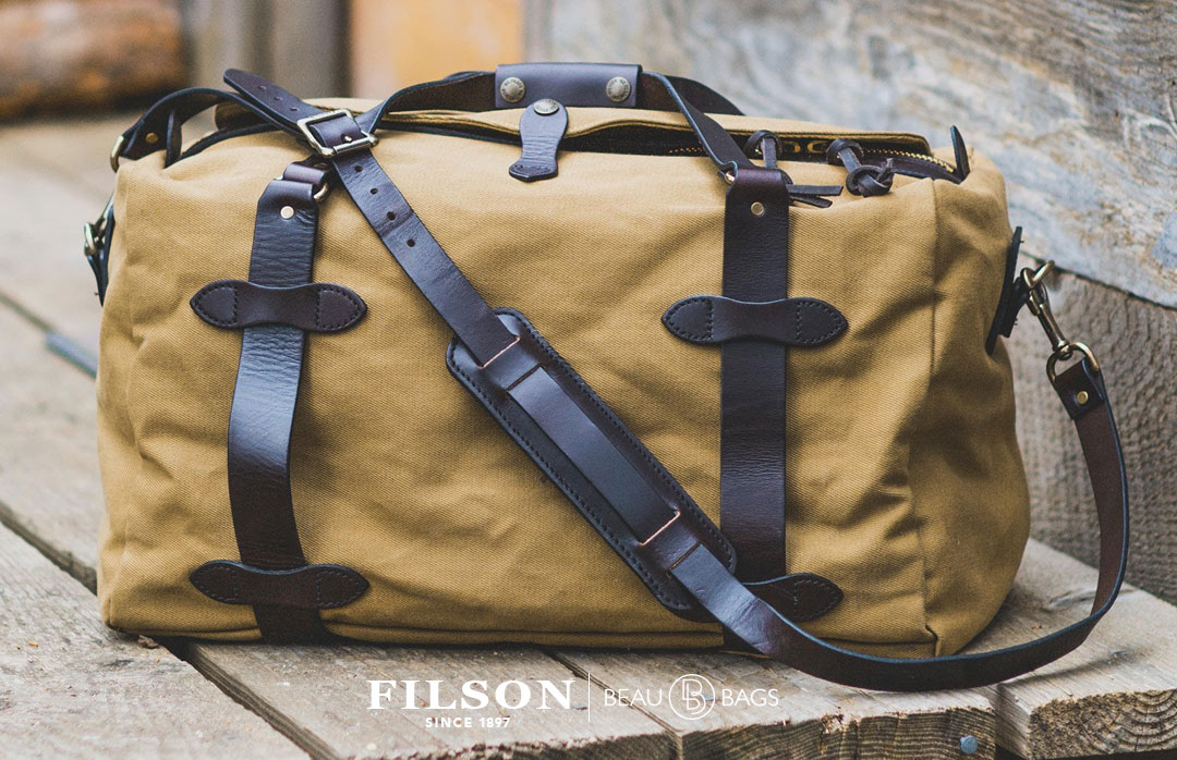 Filson Duffle Bag Medium Tan, perfect travel-bag