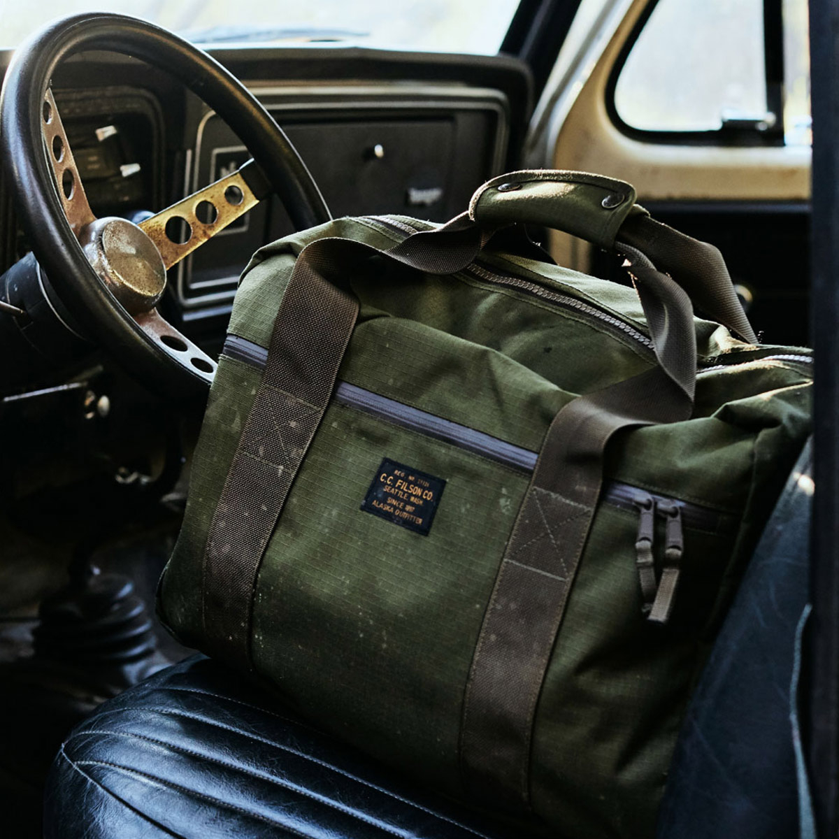 FILSON RIPSTOP NYLON PULLMAN 3WAY BAG-