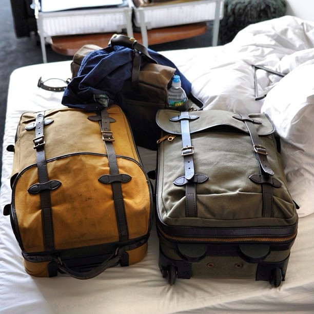 Filson Rolling Carry On Bag Medium Otter Green Travel With Filson Rolling Carry On Bag For Travel In Style