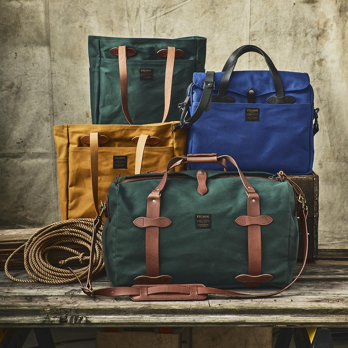 filson twill tote