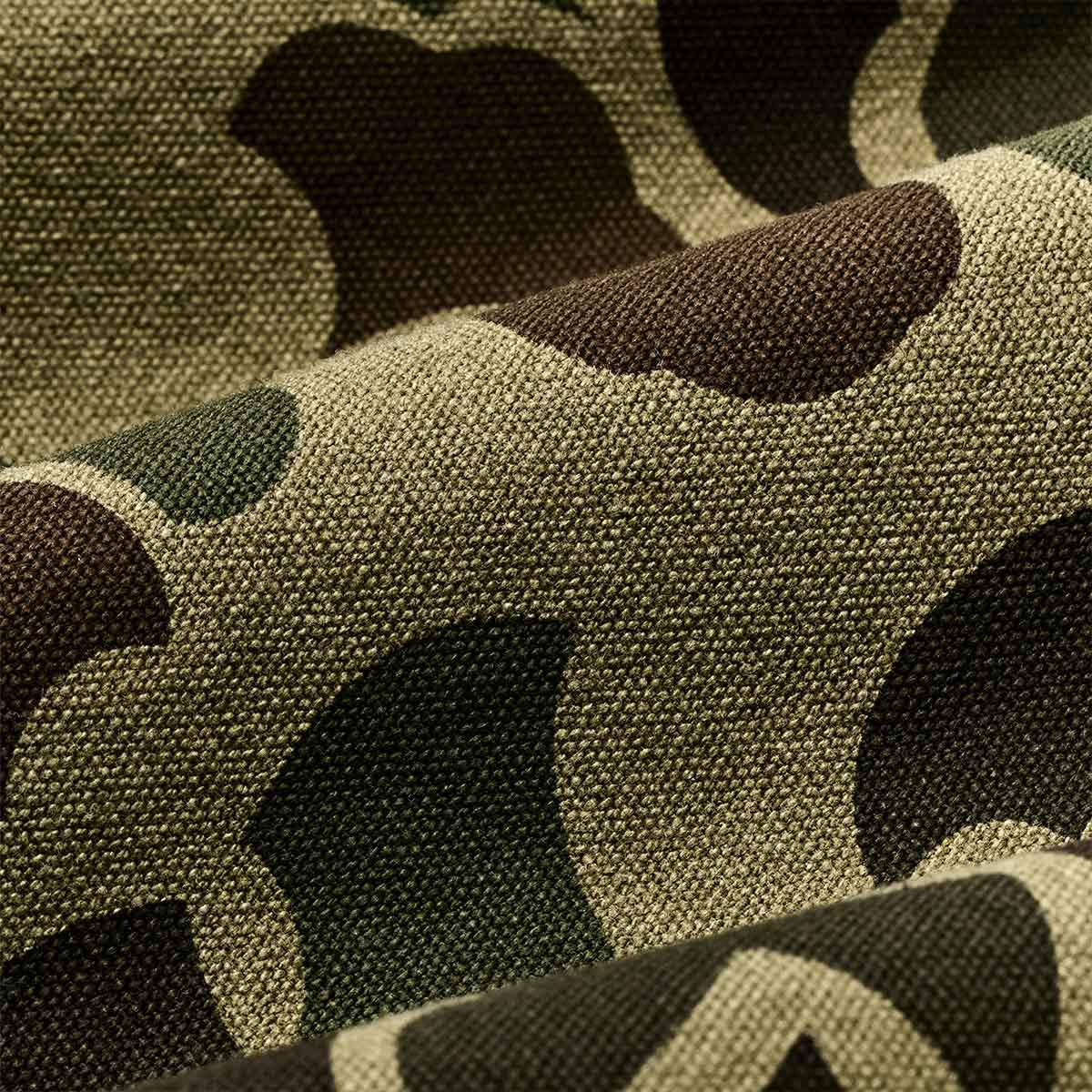 Filson Fleece Lined Jac-Shirt Tundra Shrub Camo, made with sturdy 10-oz. cotton canvas