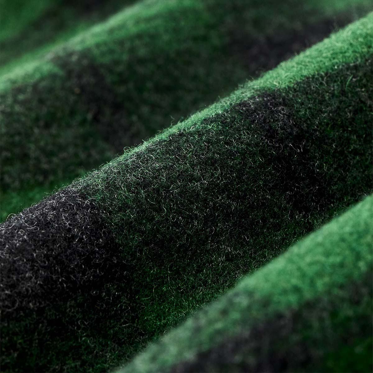 Filson Wool Jac-Shirt Green/Black Plaid, made with 18-oz. 100% wool