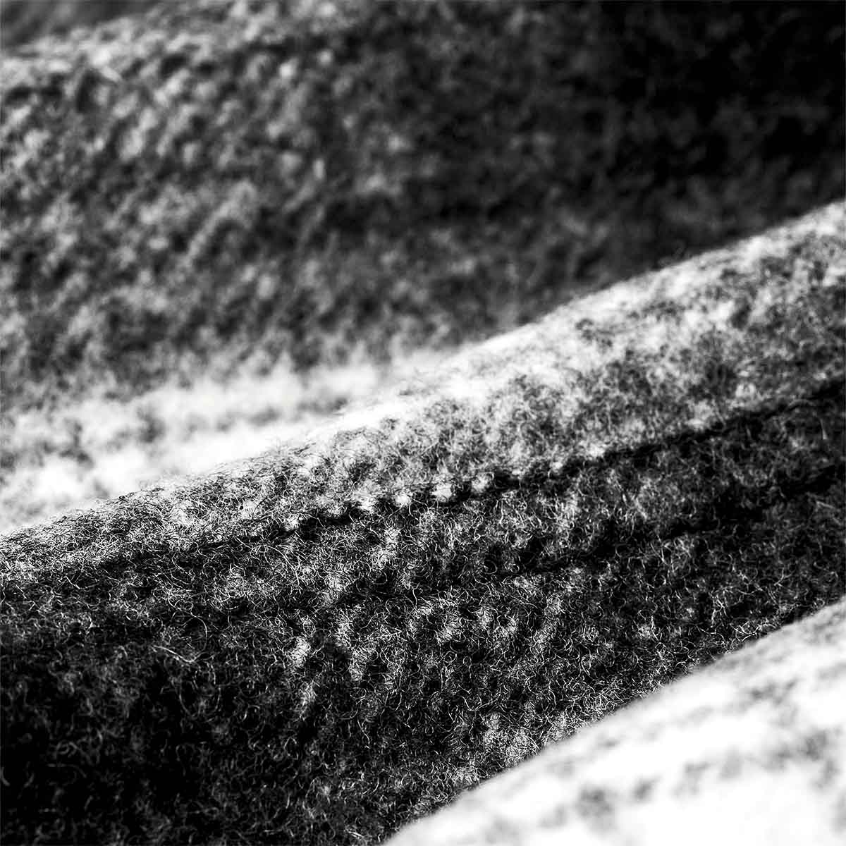 Filson Spokane Insulated Work Vest Charcoal Ombre, made with Midweight wool-blend fabric