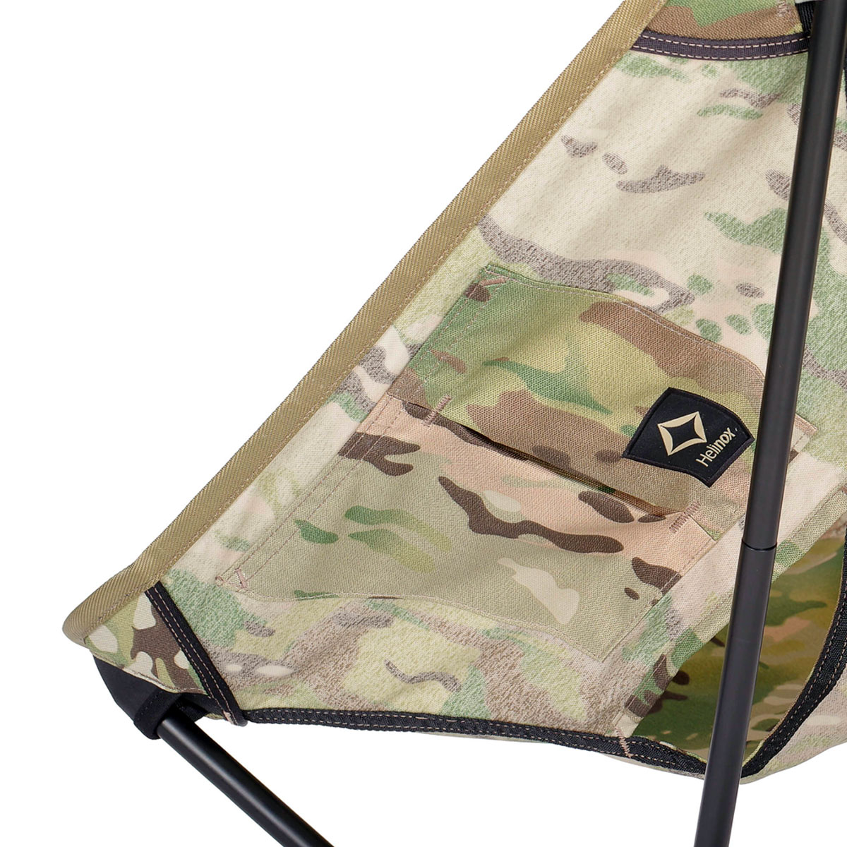 Helinox Tactical Chair One MultiCam, with added pockets to secure valuables and gear