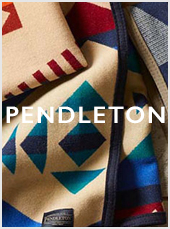 Pendleton Blankets and Accessoires order at BeauBags, your Pendleton specialist