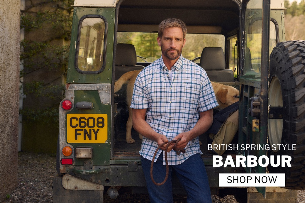 Barbour, the standard for British lifestyle fashion Barbour, the standard for British lifestyle fashion