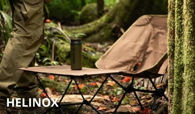 HELINOX DESIGNS THE WORLD'S LIGHTEST, STRONGEST, & MOST COMFORTABLE CAMP FURNITURE