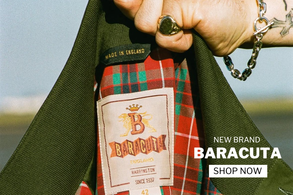Discover the iconic British Baracuta jackets at Beaubags. Discover the iconic British Baracuta jackets at Beaubags.