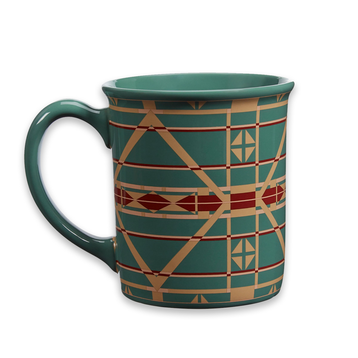 Pendleton 18 Oz Ceramic Mug Cedar Canyon, generously sized ceramic mug