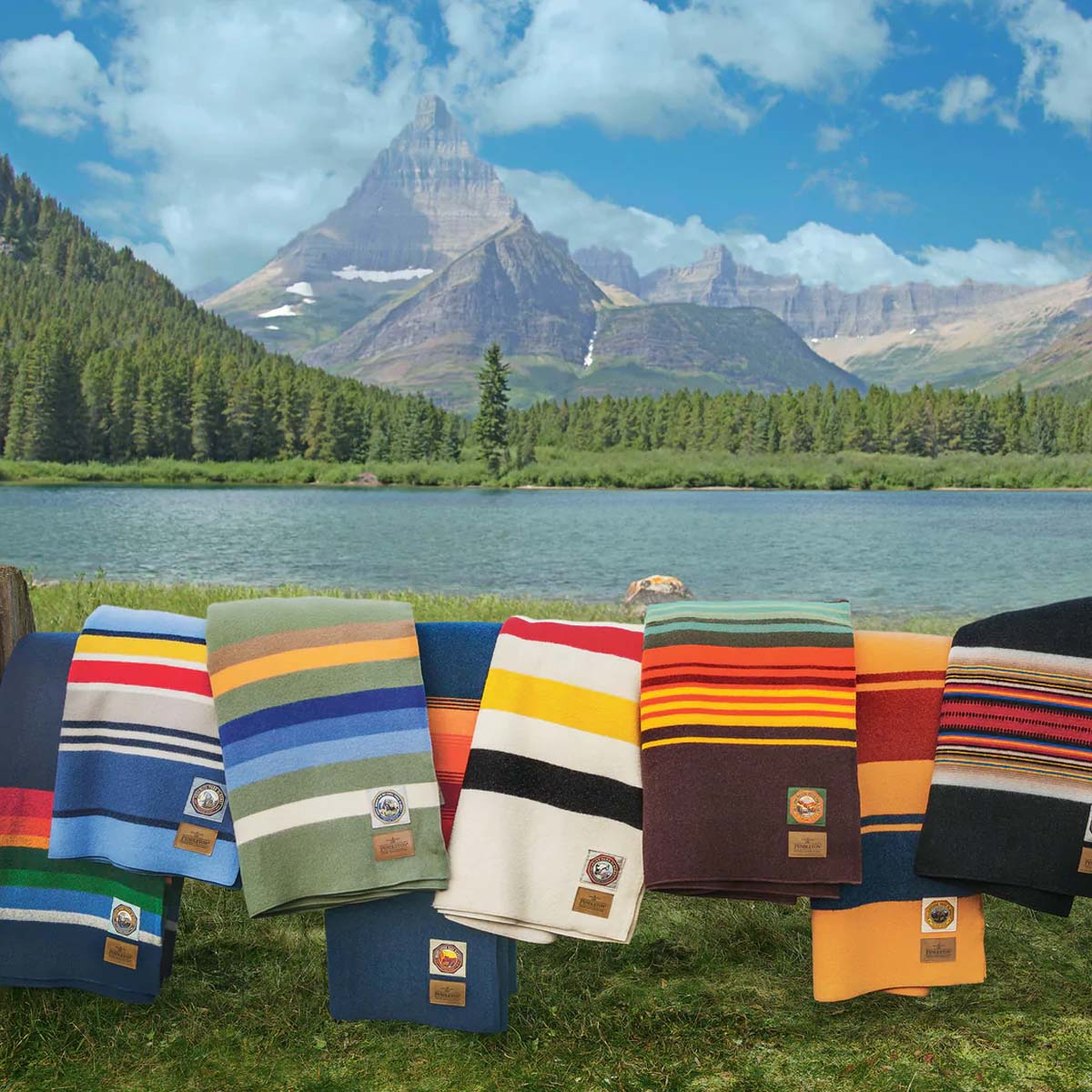 Pendleton National Park Full Blanket Collection, blankets perfect for picnics, camping or curling up indoors