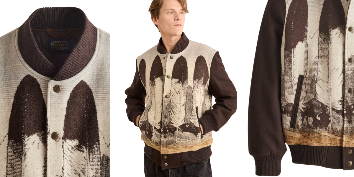 Pendleton Quilted Gorge Snap Jacket In Their Element eye catcher