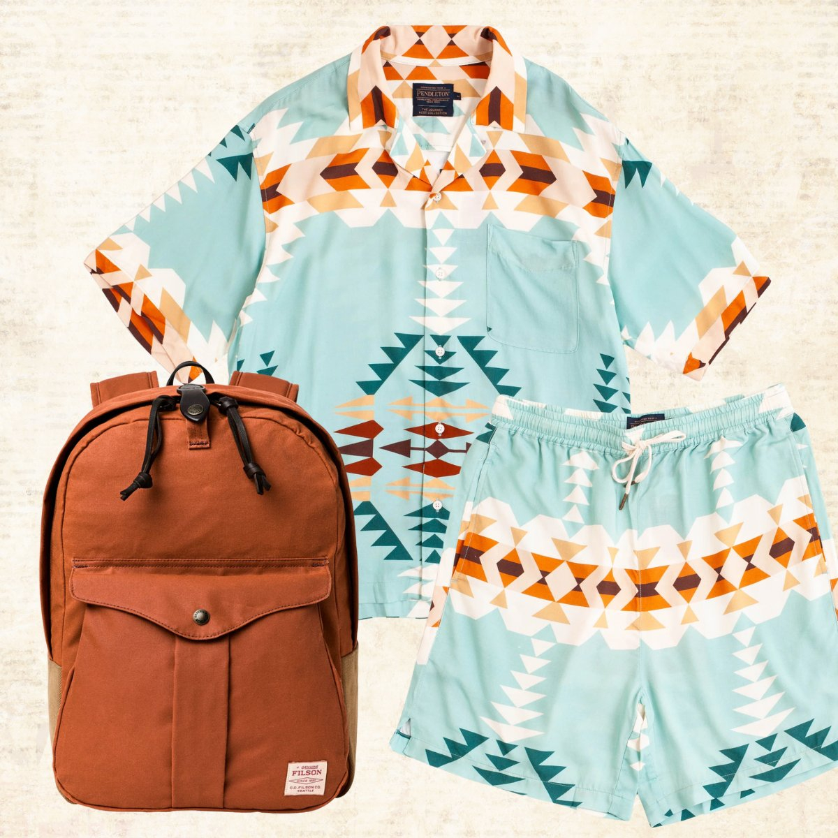 Pendleton Resort Shirt Rancho Arroyo, order at BeauBags, Authorized International Pendleton Dealer