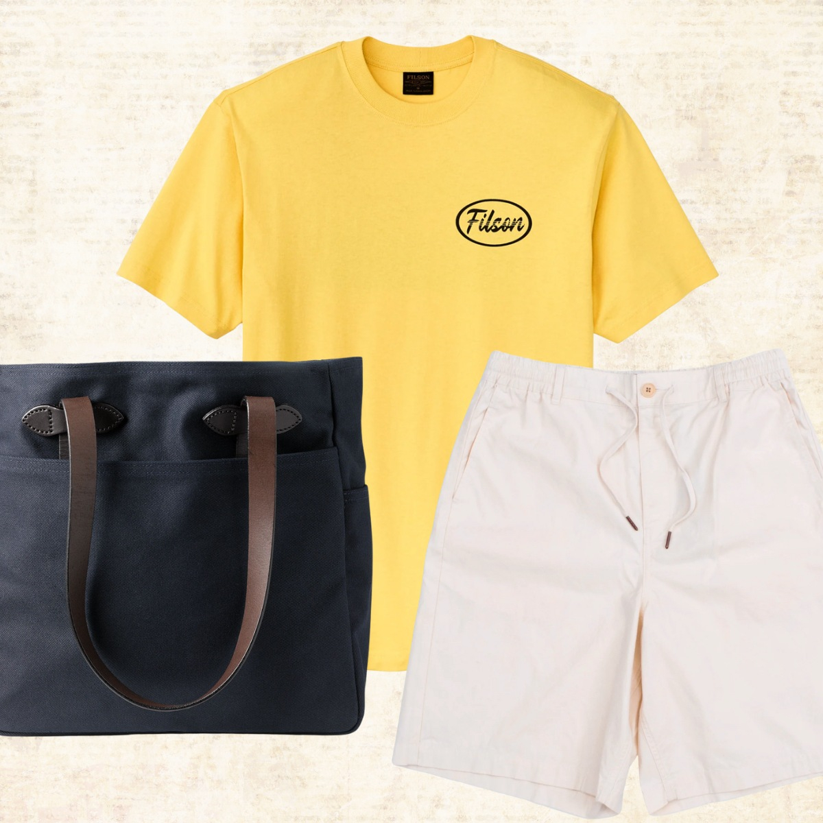 Pendleton Utility Shorts Bone/Fire Legend these shorts offer a relaxed fit, perfect for warm days.