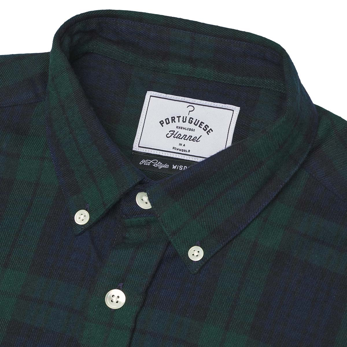 Portuguese Flannel Bonfim Shirt, made with the finest exclusive fabrics