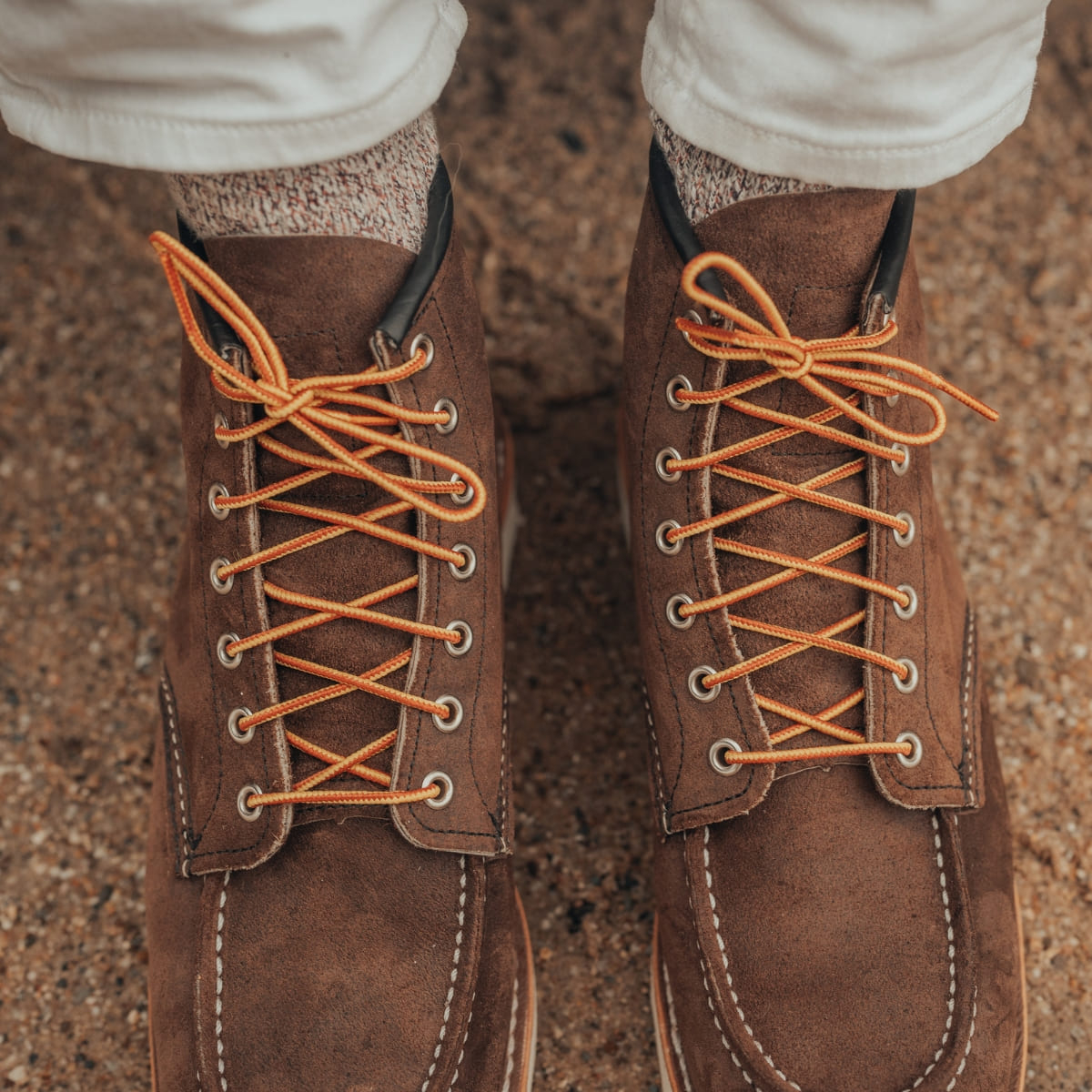 Red Wing 8836 Classic Moc Toe Boot Chocolate Muleskinner
