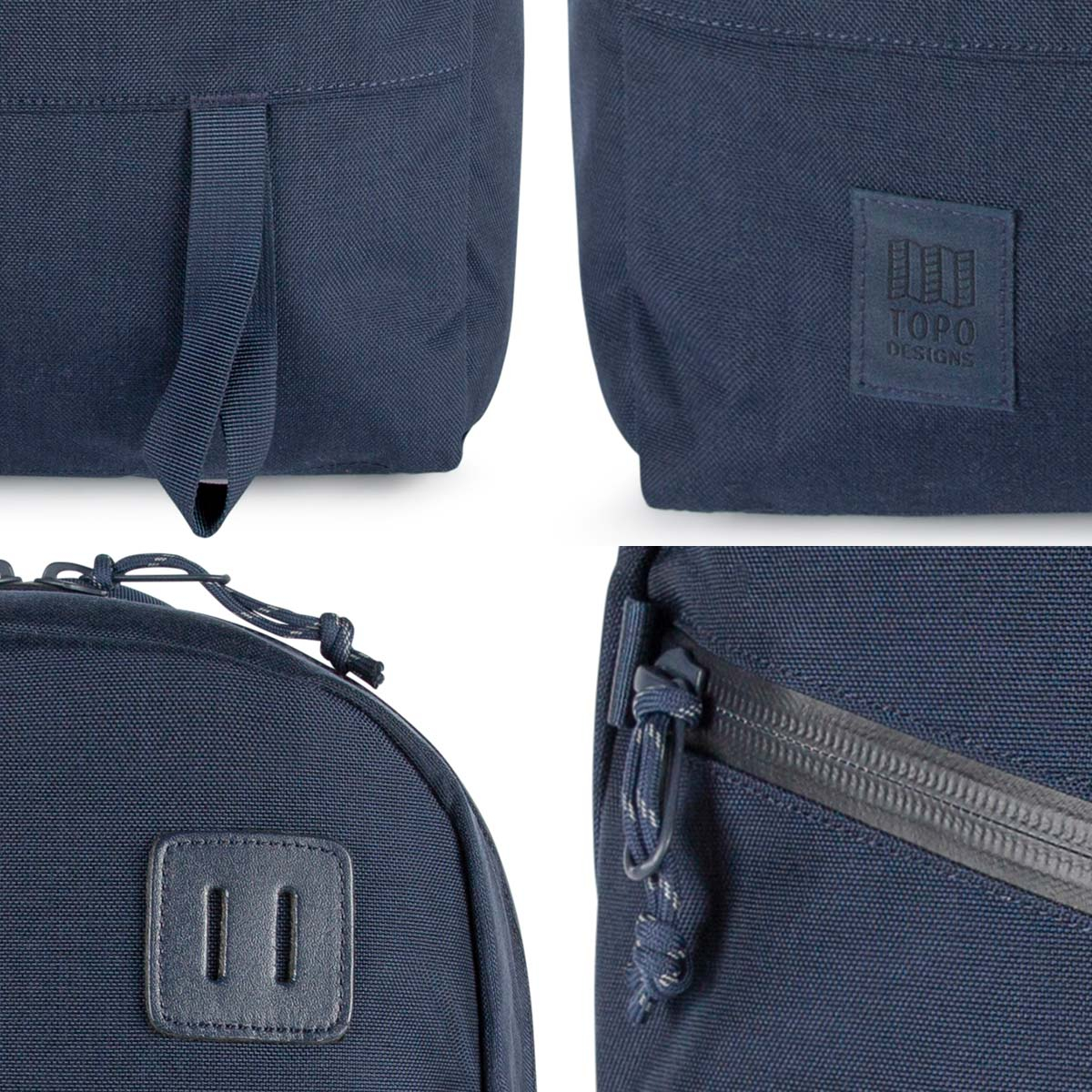 Topo Designs Daypack Tech Navy, details