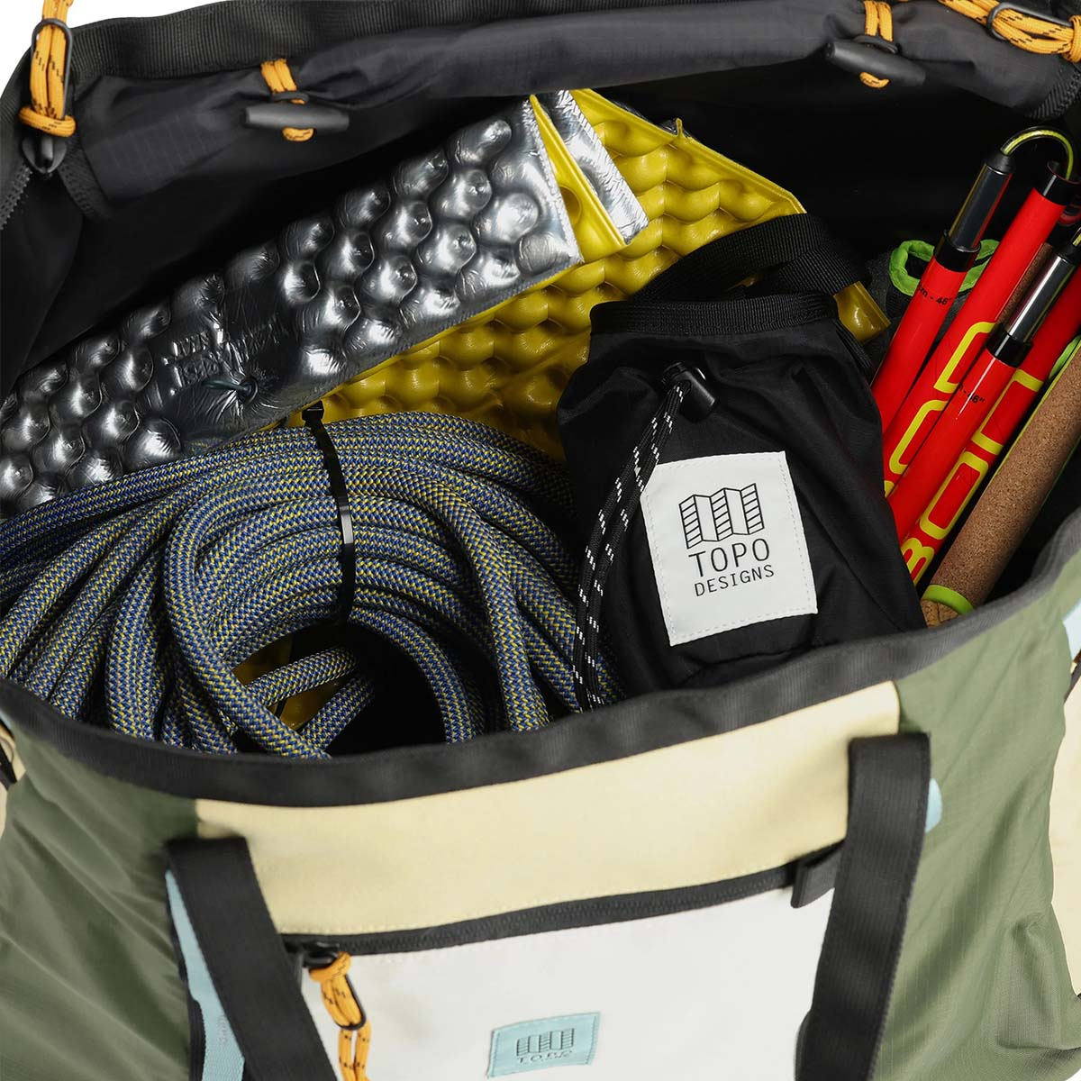 Topo Designs Mountain Gear Bag, Get all your gear together, throw it in your Gear Bag and go!