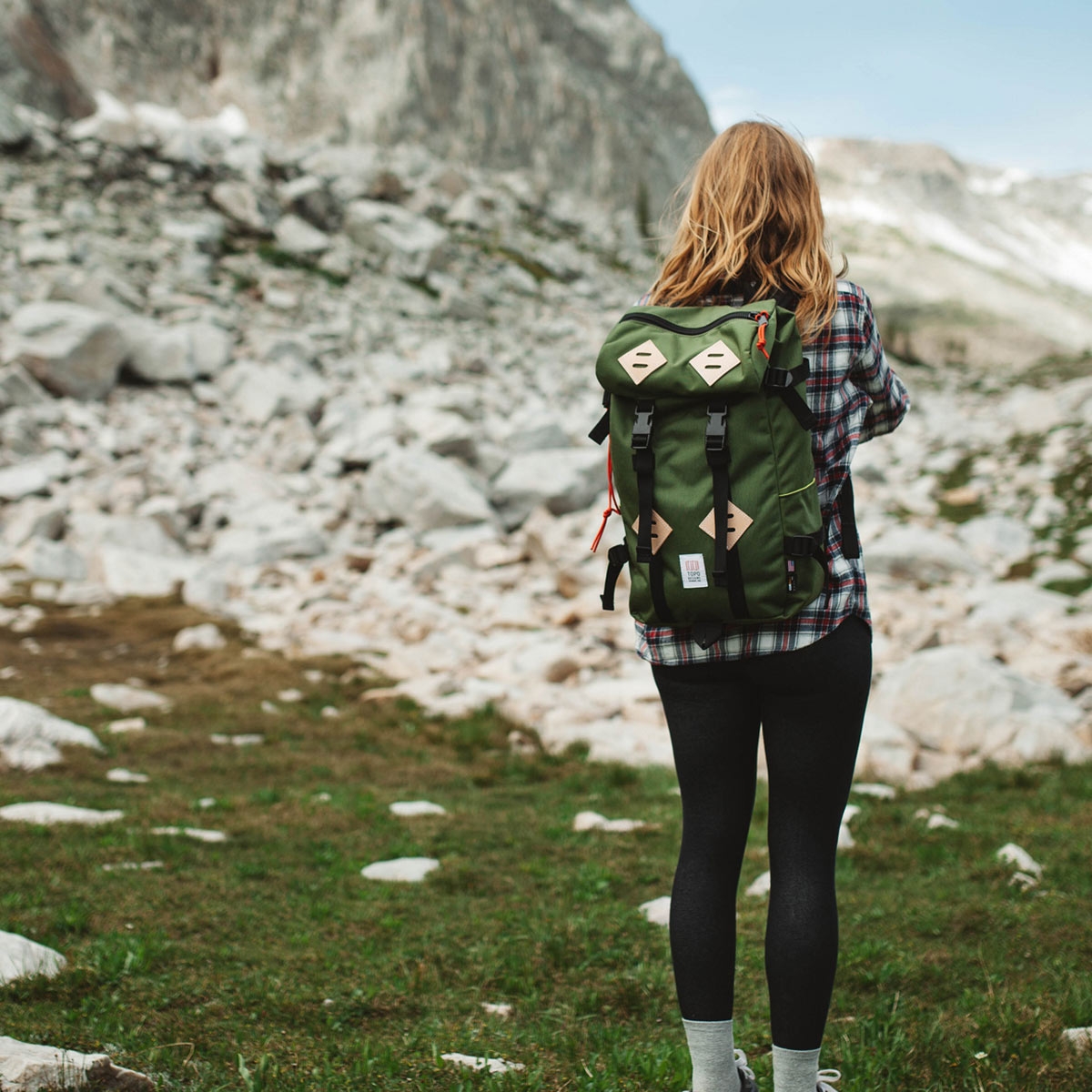 Topo Designs Klettersack Olive, ideal backpack for travelling