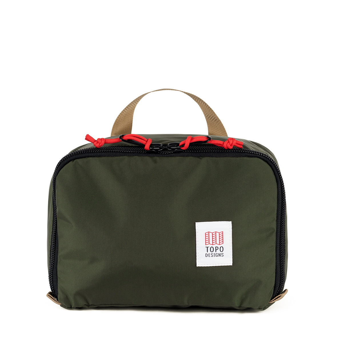 Topo Designs Pack Bag 10L Cube Olive, a simple, durable and highly functional way to organize your luggage