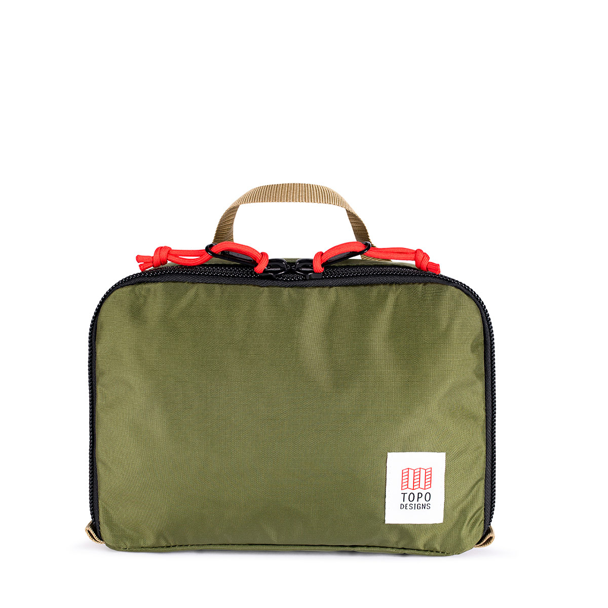 Topo Designs Pack Bag 5L Olive, a simple, durable and highly functional way to organize your luggage