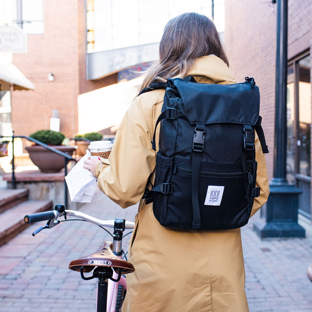 Topo Designs Rover Pack Classic Black, timeless backpack with great functionalities