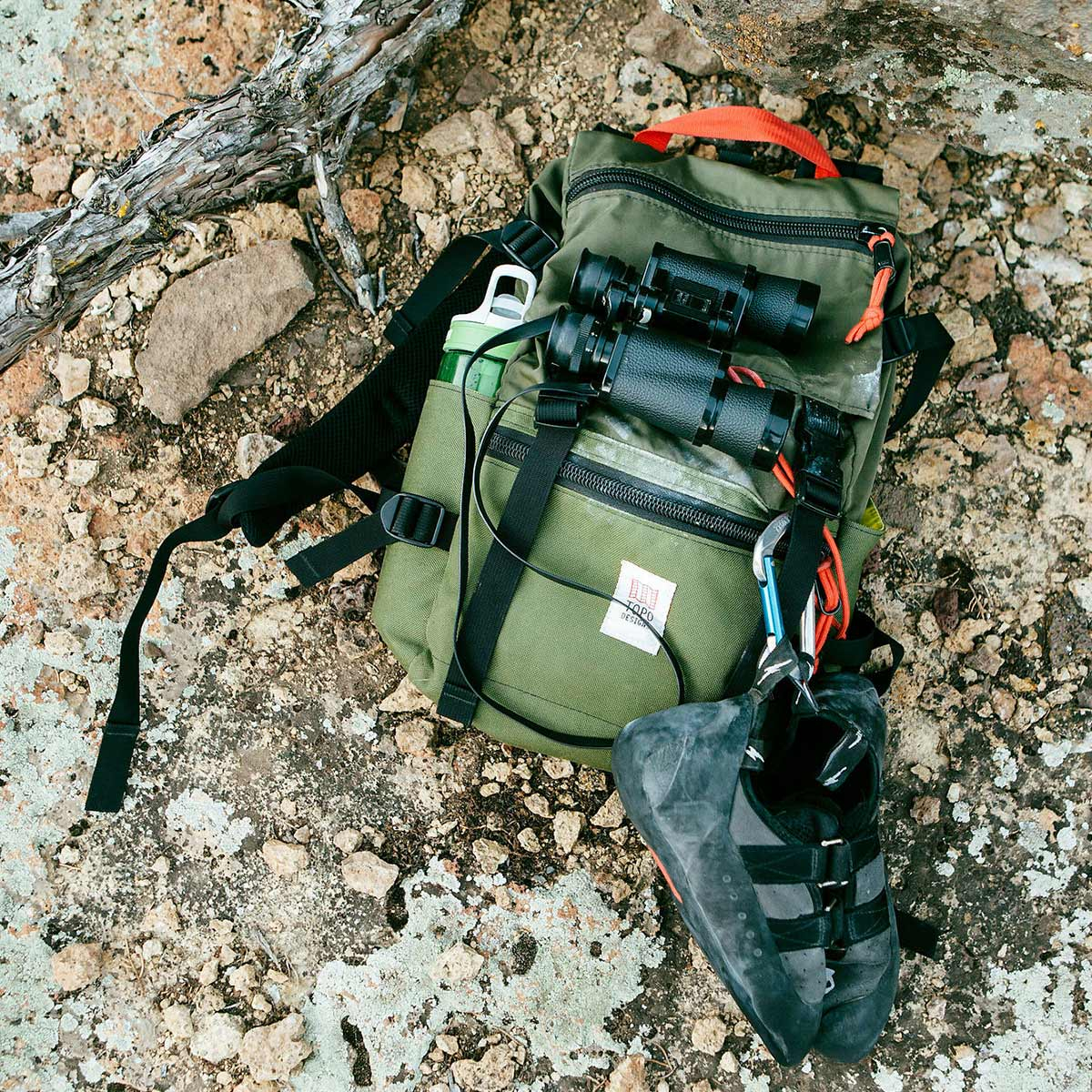 Topo Designs Rover Pack Classic Olive, timeless backpack with great functionalities