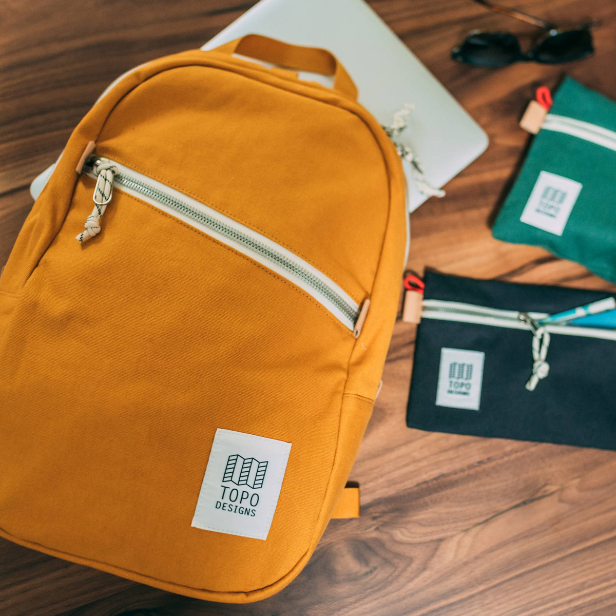 Topo Designs Light Pack Canvas, lightweight carry-all bag, also perfect pack for hiking