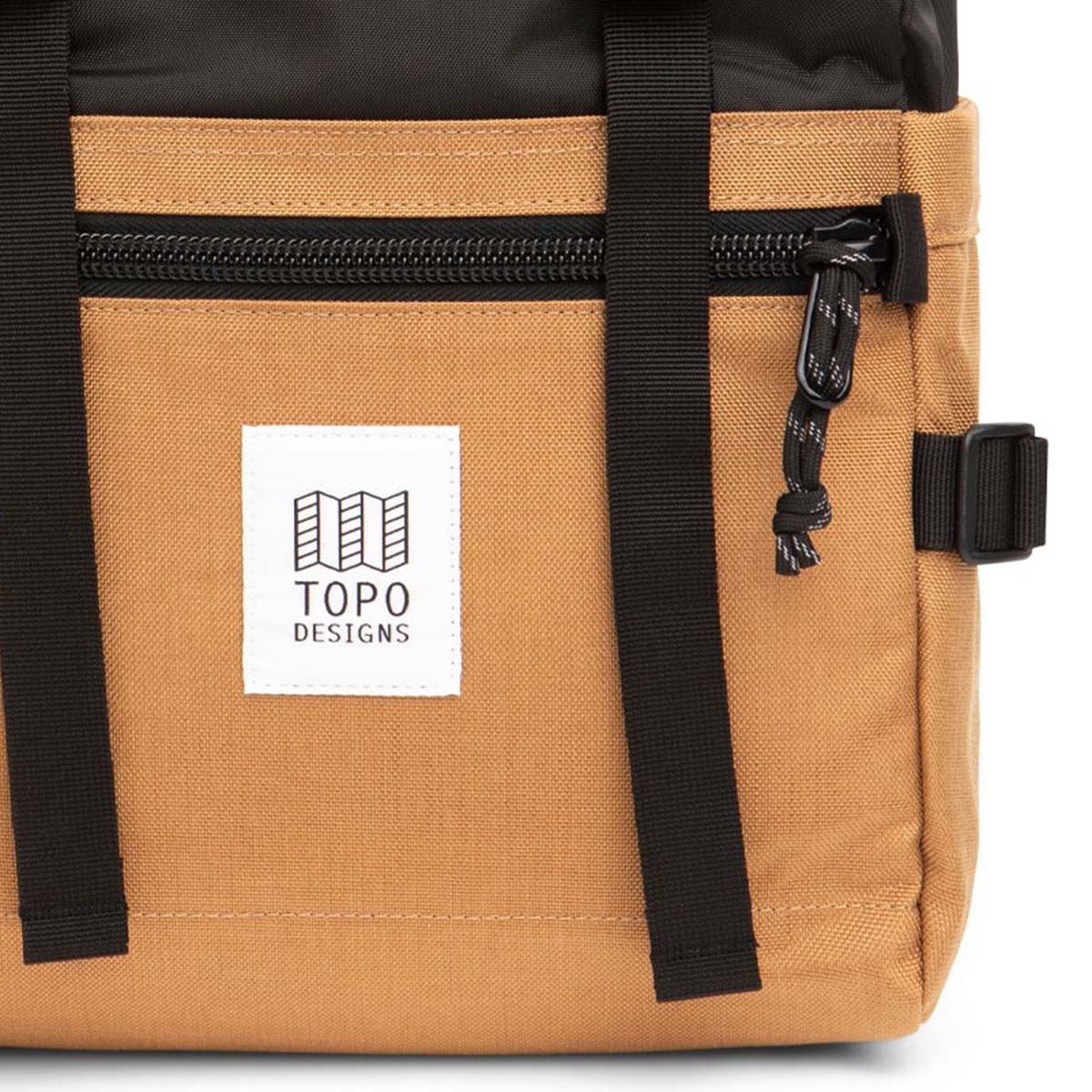 Topo Designs Rover Pack Classic Khaki/Black, timeless backpack with great functionalities