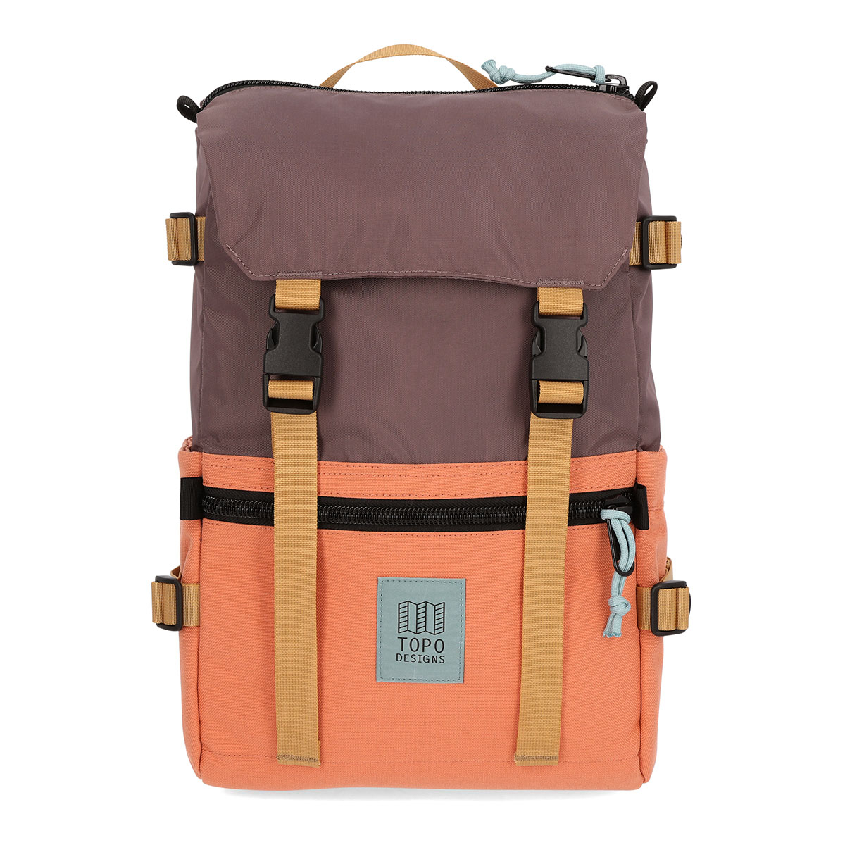 Topo Designs Rover Pack Classic Coral/Peppercorn, timeless backpack with great functionalities