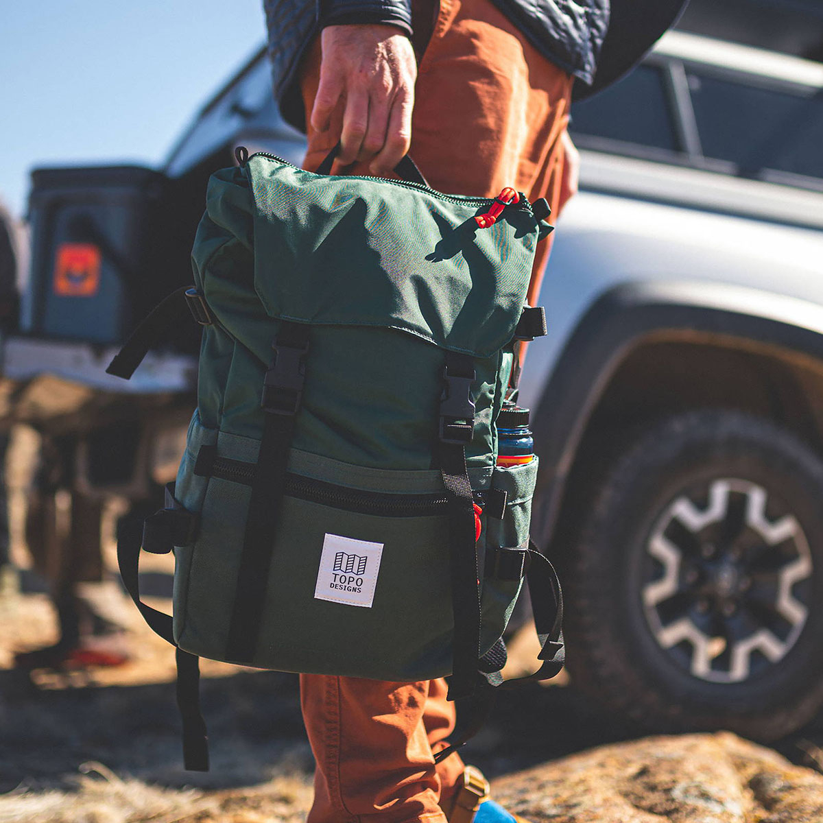 Topo Designs Rover Pack Classic Forest, timeless backpack with great functionalities