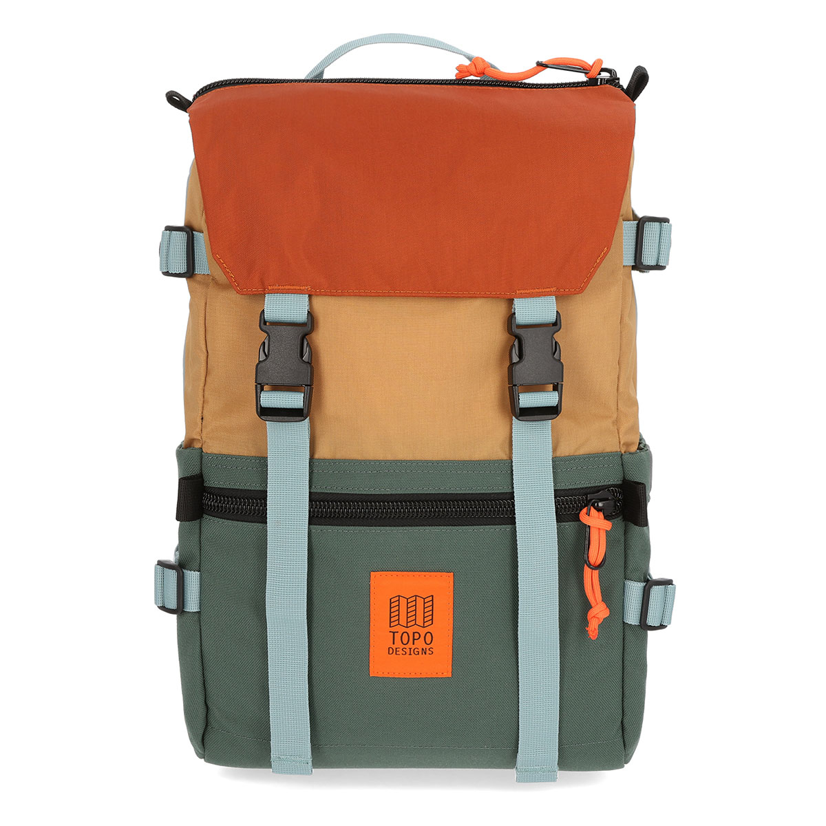Topo Designs Rover Pack Classic Forest/Khaki, timeless backpack with great functionalities