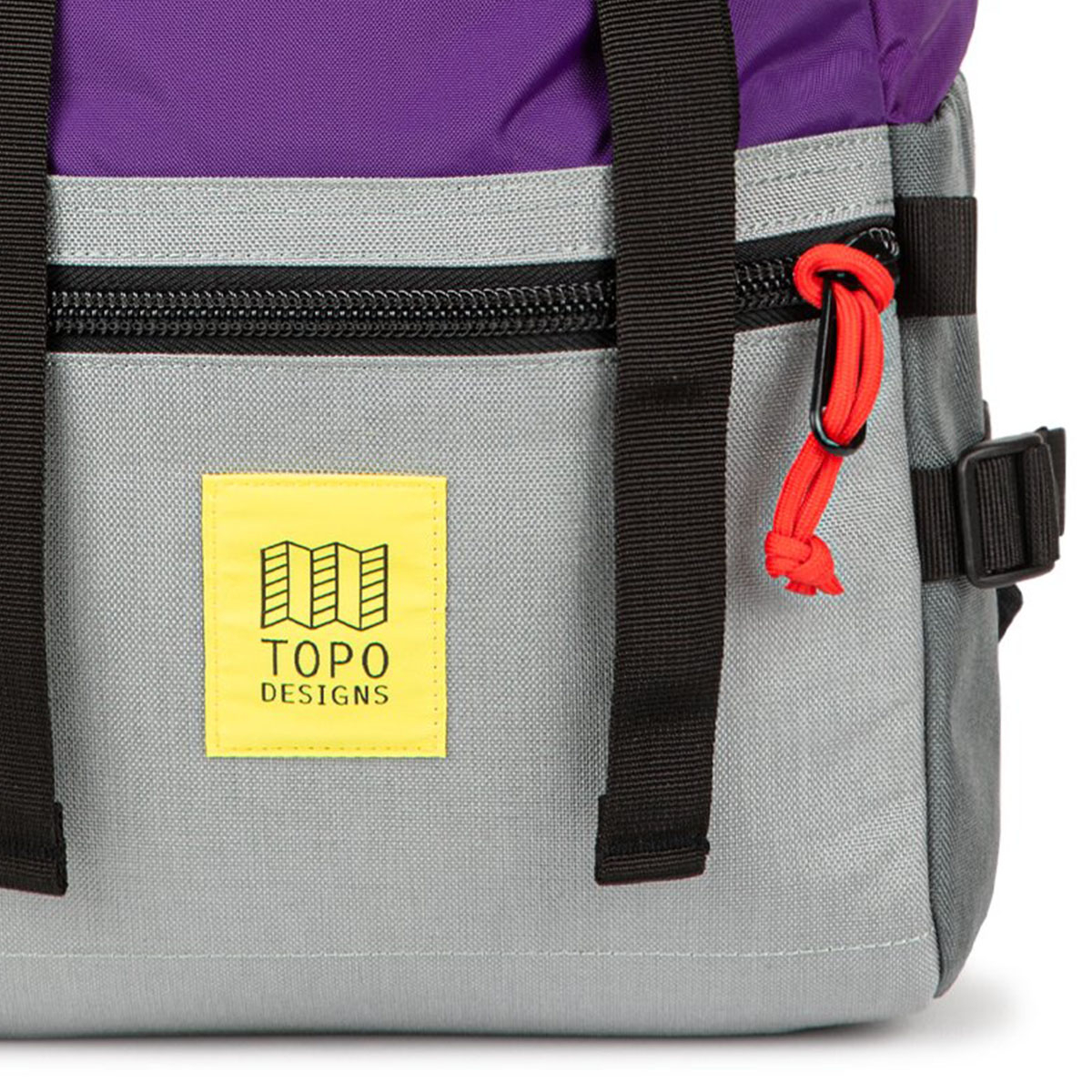 Topo Designs Rover Pack Classic Purple/Silver/Turquoise, timeless backpack with great functionalities