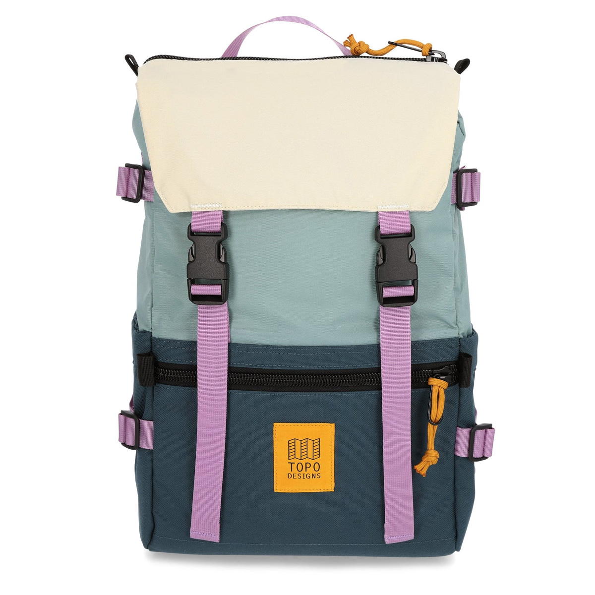 Topo Designs Rover Pack Classic Sage/Pond Blue, timeless backpack with great functionalities
