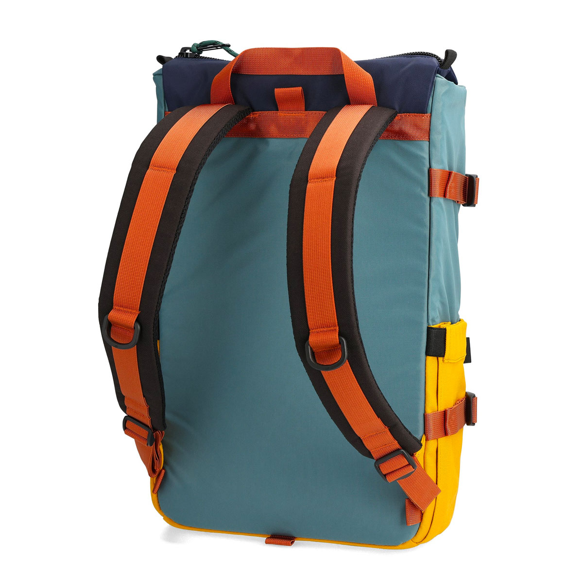 Topo Designs Rover Pack Classic Sea Pine/Mustard, durable, lightweight and water-resistant pack for daily use