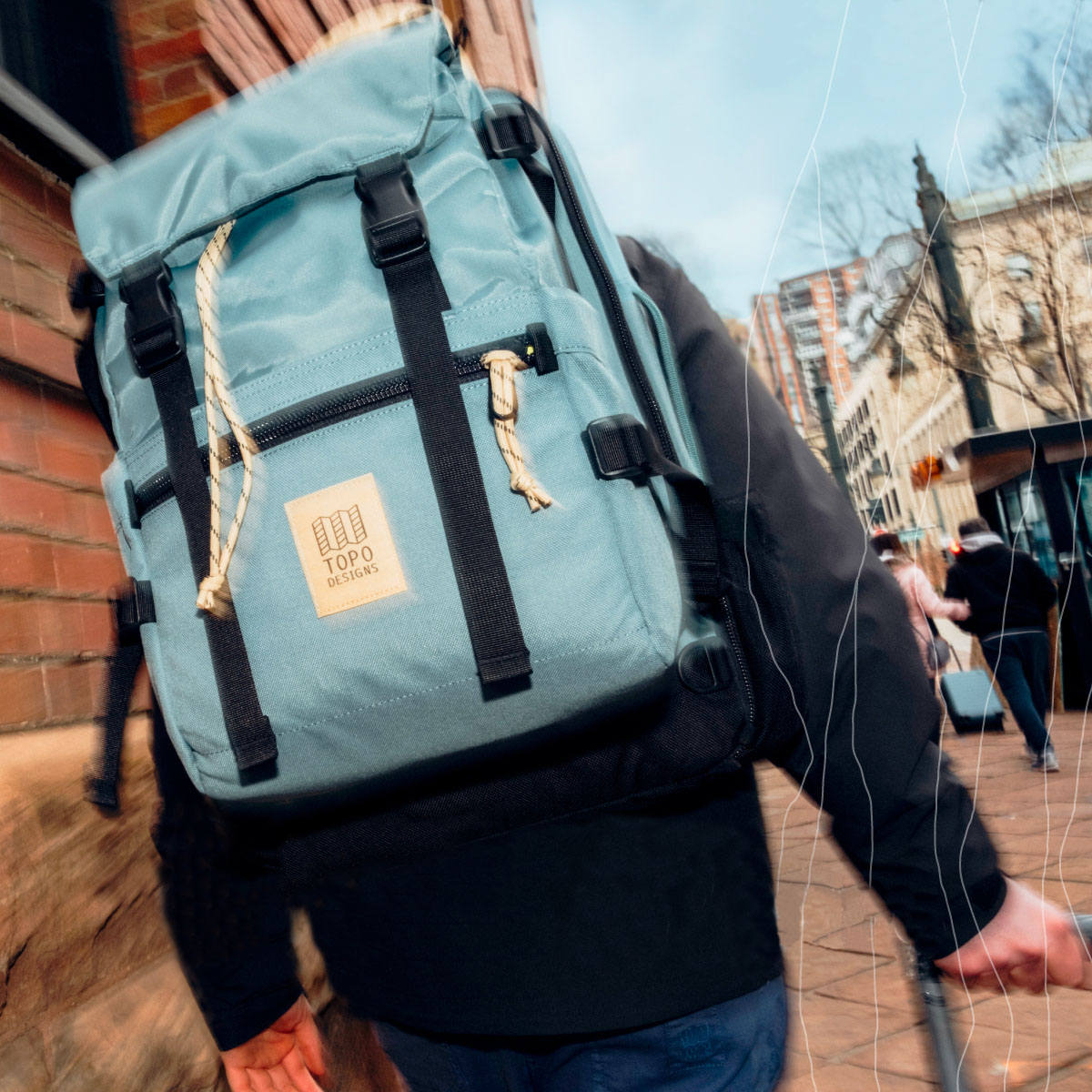 Topo Designs Rover Pack Classic Sea Pine, timeless backpack with great functionalities