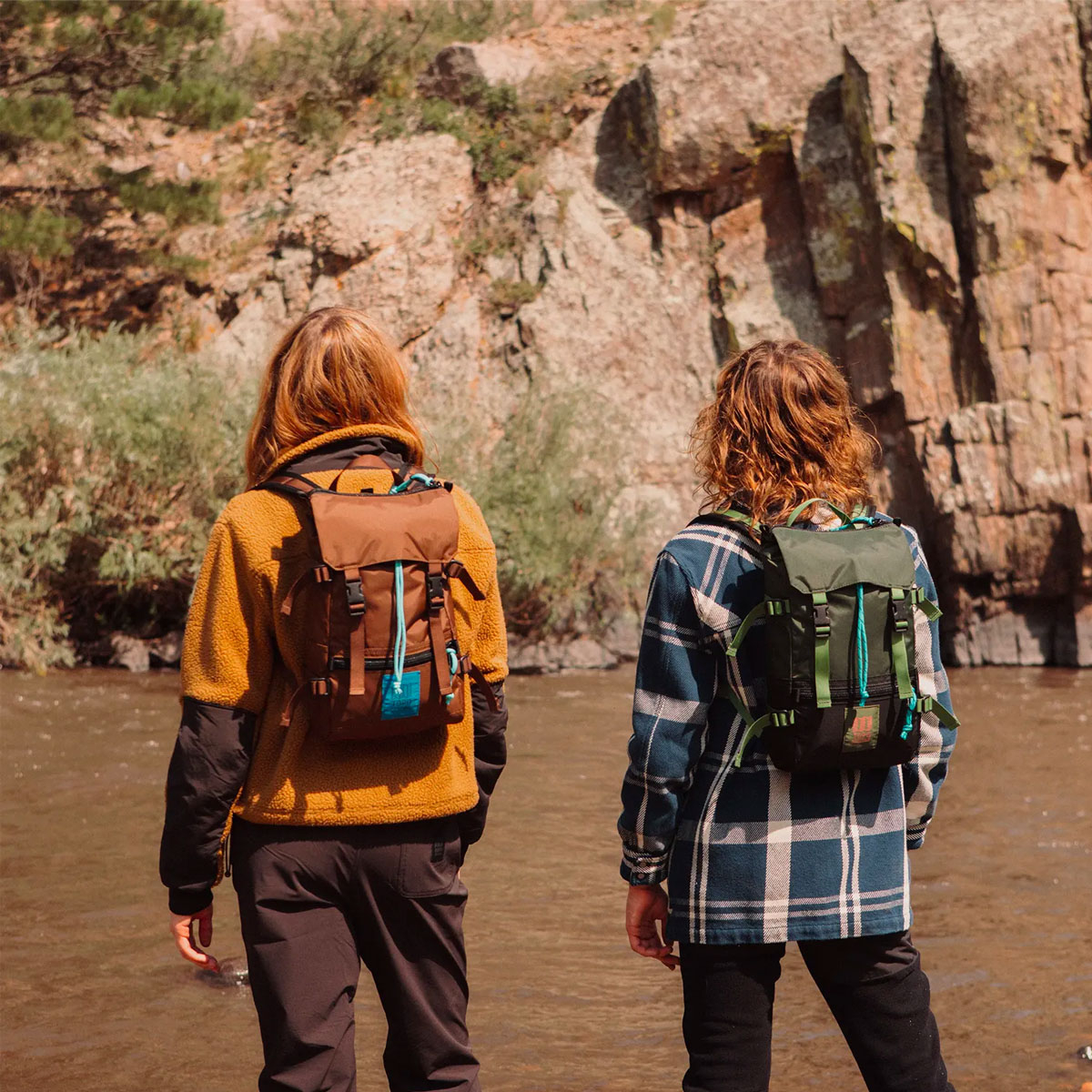 Topo Designs Rover Pack - Mini Cocoa, statement-making bag that’s the perfect size for errands around town or on the trail