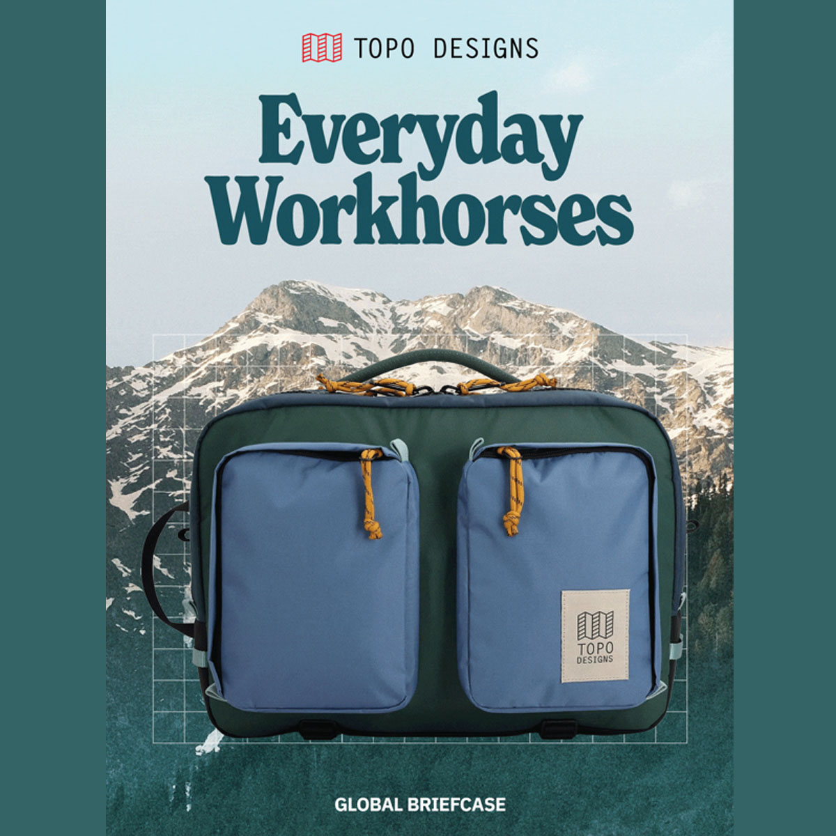 Topo Designs Global Briefcase, the perfect bag for everyday carry Topo Designs Global Briefcase, the perfect bag for everyday carry