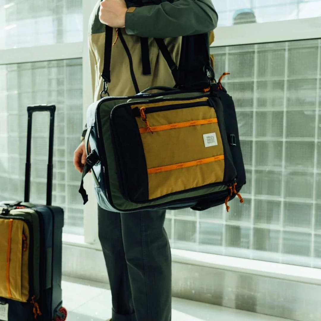 Topo Designs Global Travel Bag 30L Stone Blue/Forest, travel bag set